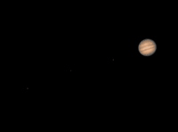 Jupiter Io mit 8Zoll Orion
